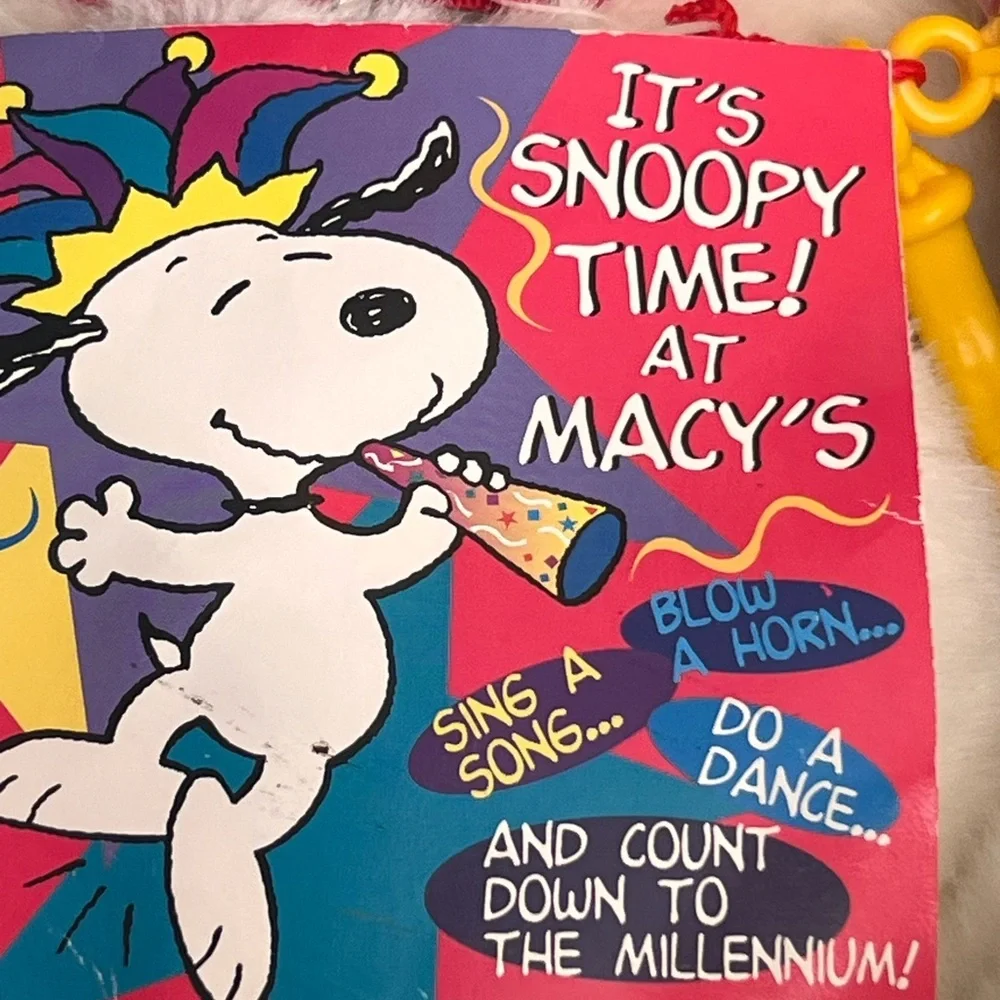 SNOOPY 2000 Millennium Macy's Limited Edition